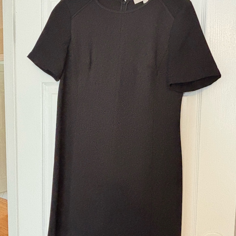 Black Crepe Work Dress